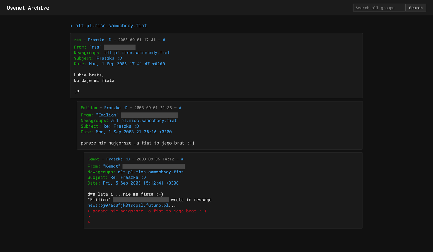 galaxy-web threaded message view
